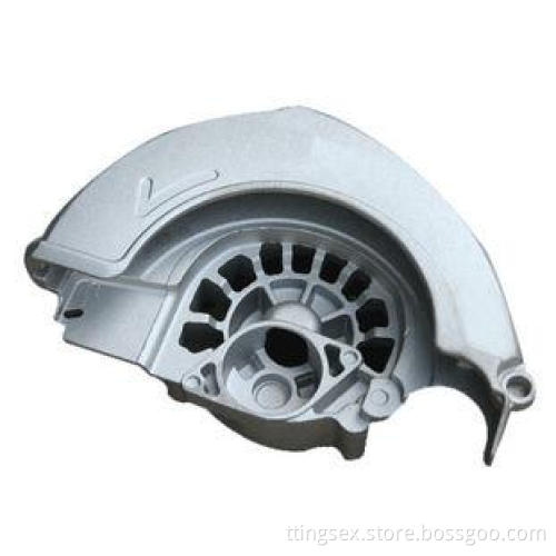 Silver ACD12 High Pressure Die Casting Aluminium Electromot